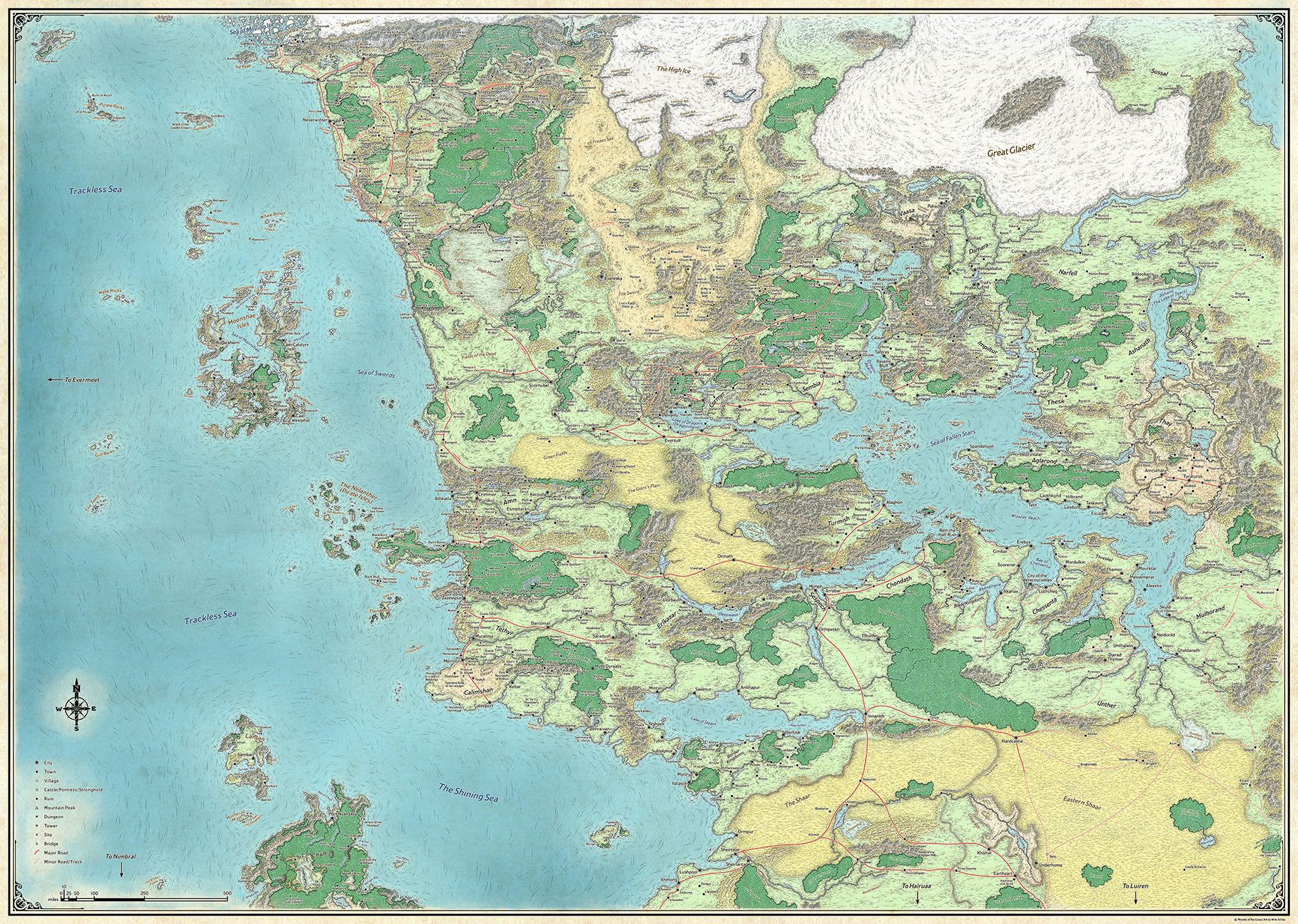 Forgotten Realms by MIke Schley