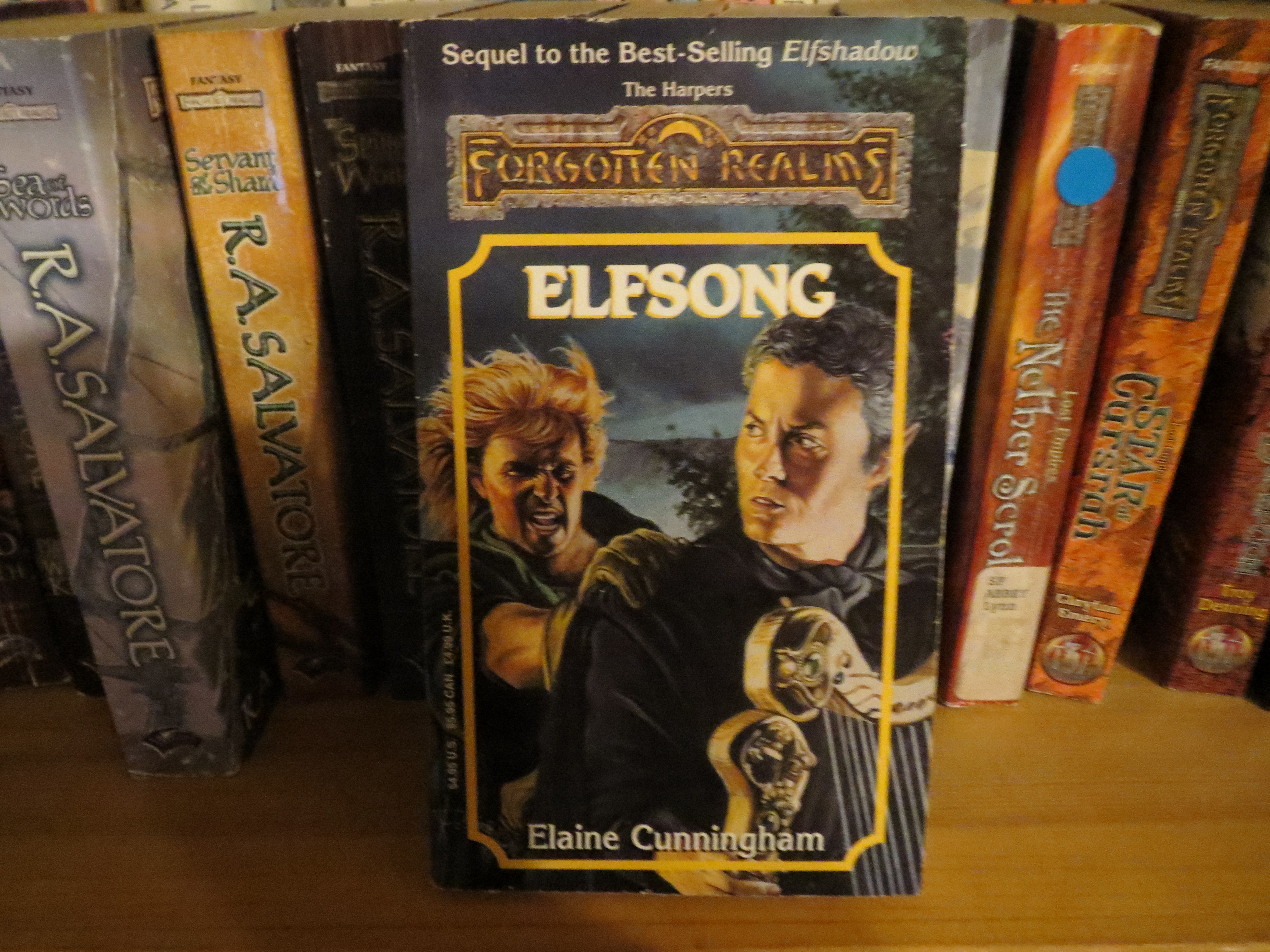 Forgotten Realms Elfsong (Harpers 8) a.JPG