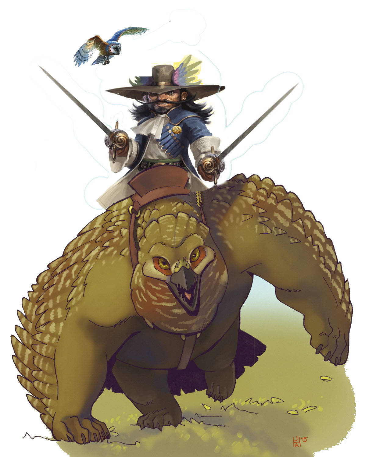 Gnome paladin on owlbear.jpg