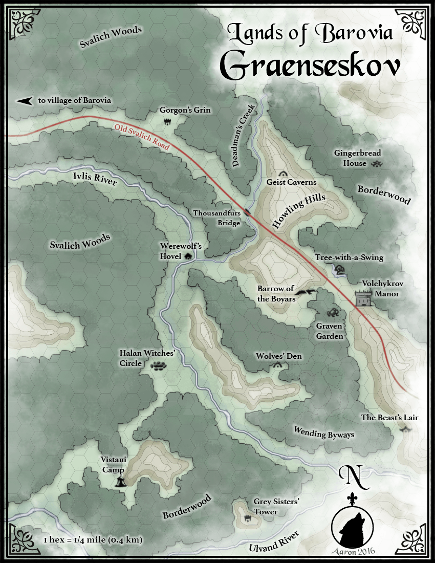 Graensekov map.png