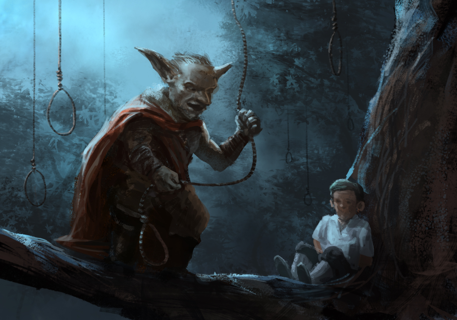 Gremlin threatening child.JPG
