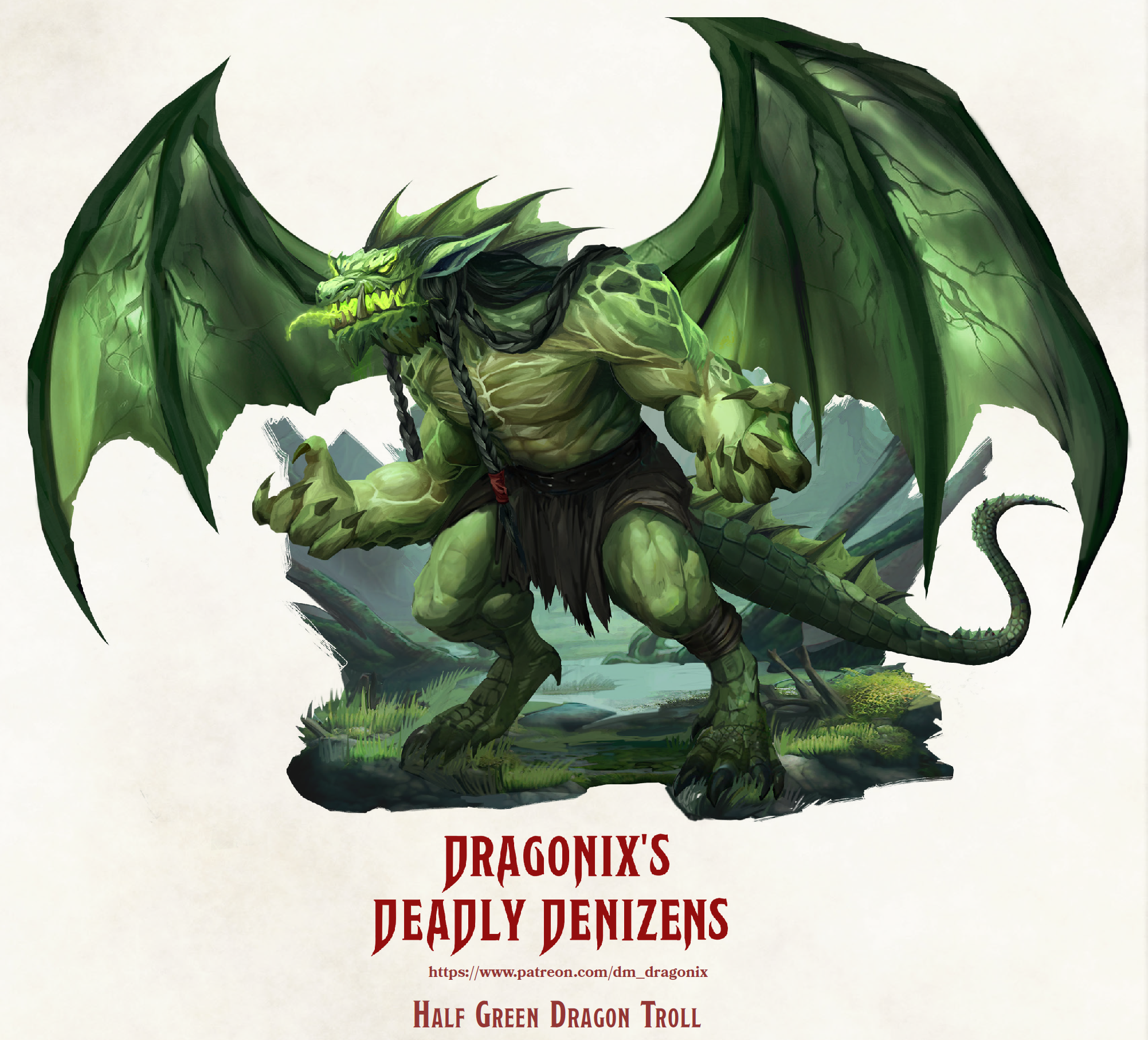 Half-Green Dragon Troll.png  EN World Tabletop RPG News & Reviews