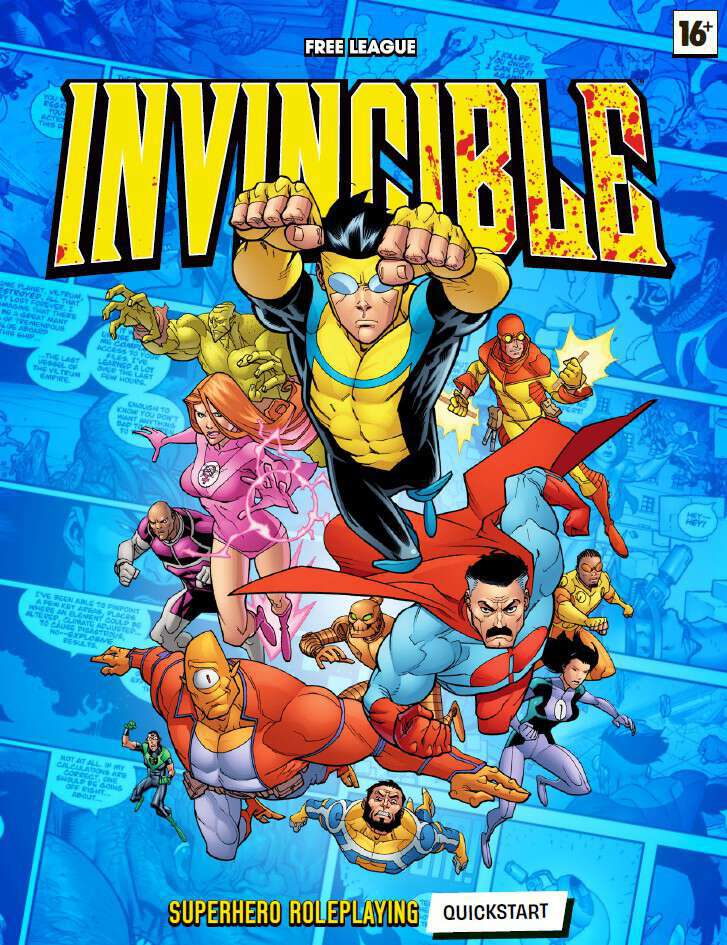 Invincible – Superhero Roleplaying Quickstart Cover.png