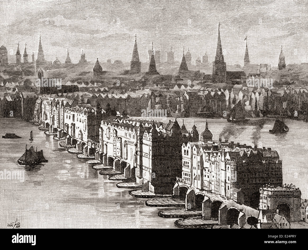 old-london-bridge-with-the-four-story-nonsuch-house-completed-in-1579-E24PRY.jpg