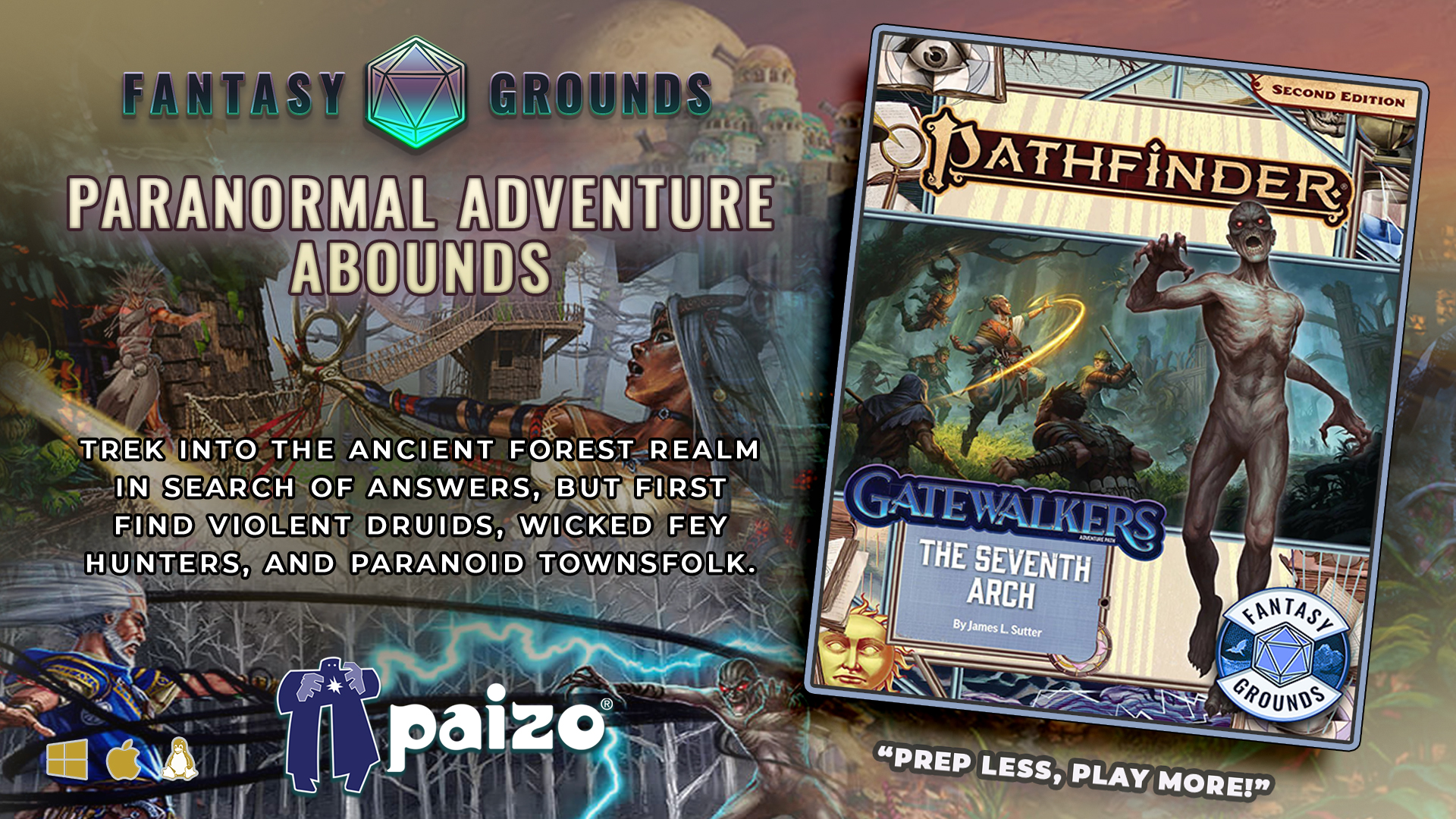 Pathfinder 2 RPG - Gatewalkers AP 1 The Seventh Arch(PZOSMWPZO90187FG).jpg