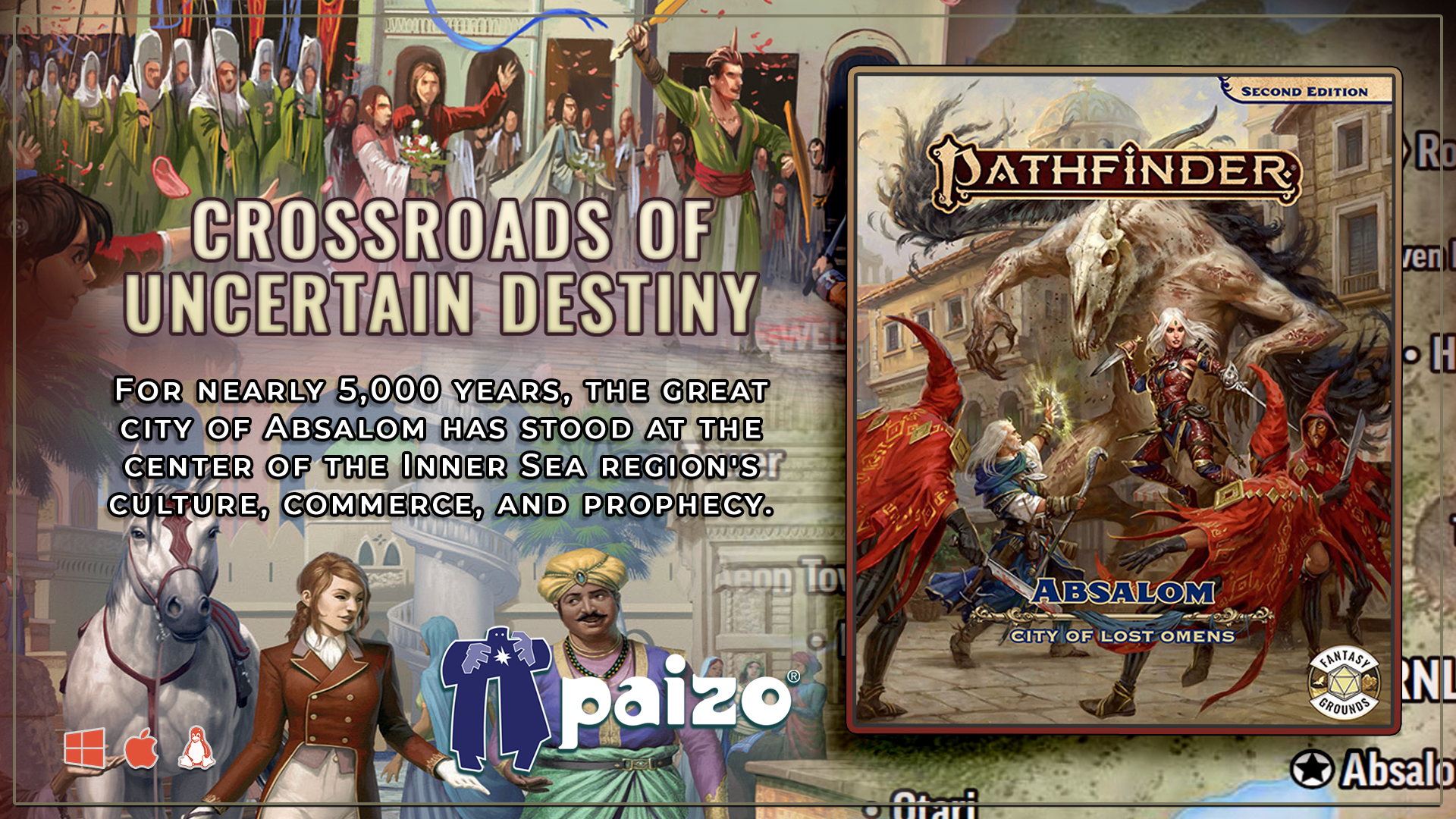 Pathfinder 2 RPG - Pathfinder Lost Omens Absalom, City of Lost Omens.jpg