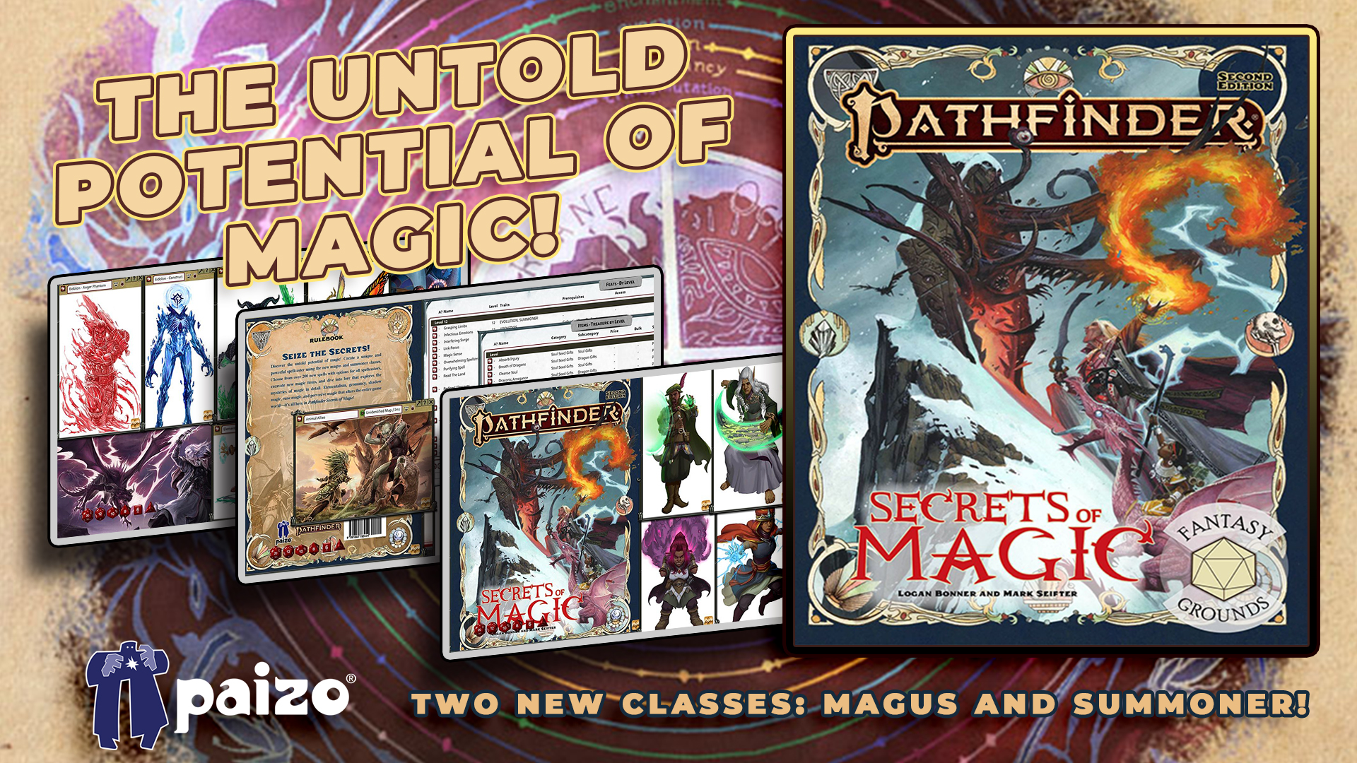 Pathfinder 2 RPG - Pathfinder Secrets of Magic(PZOSMWPZO2108FG).jpg