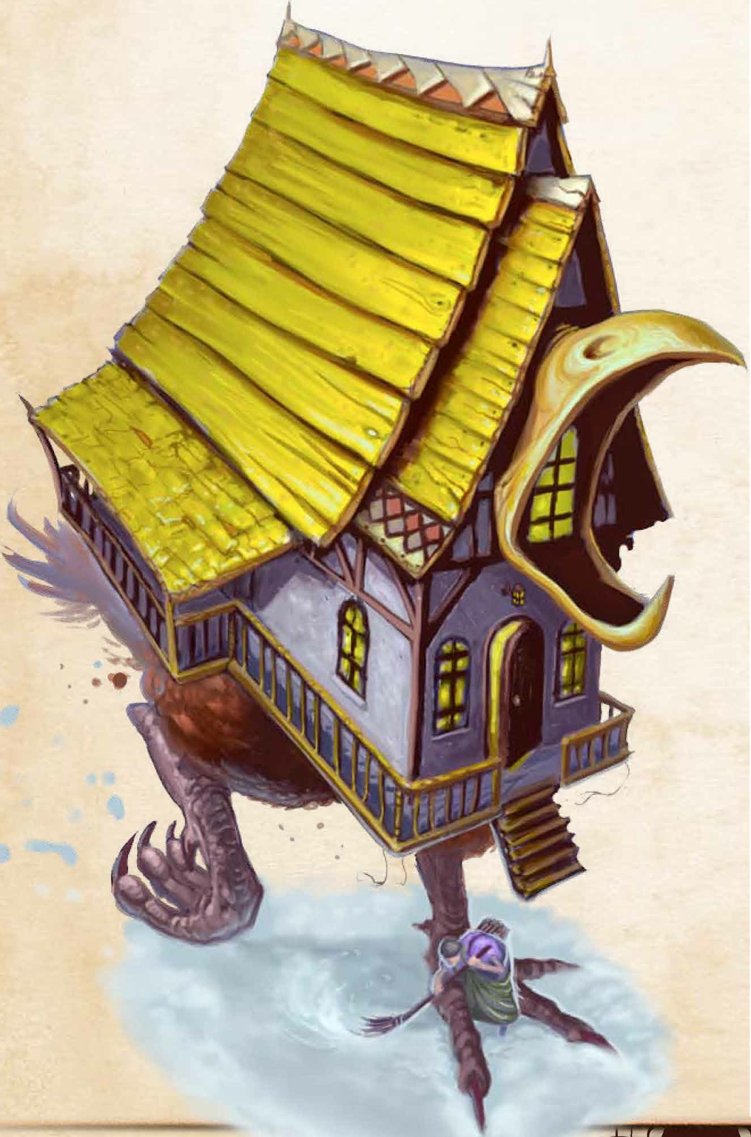 RPG-PF _ IMAGE _ Dancing Hut of Baba Yaga {PZO9250 Artifacts & Legends}.png