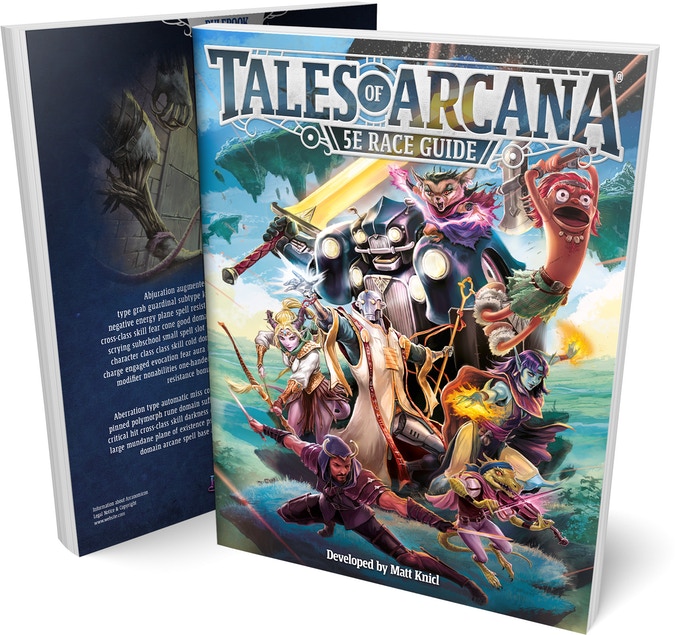 Tales of Arcana 5E (5th Edition) Race Guide.jpg