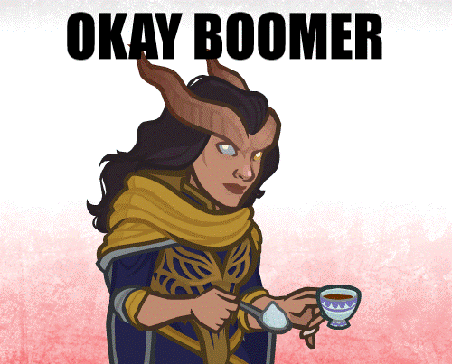Tiefling Okay Boomer.gif