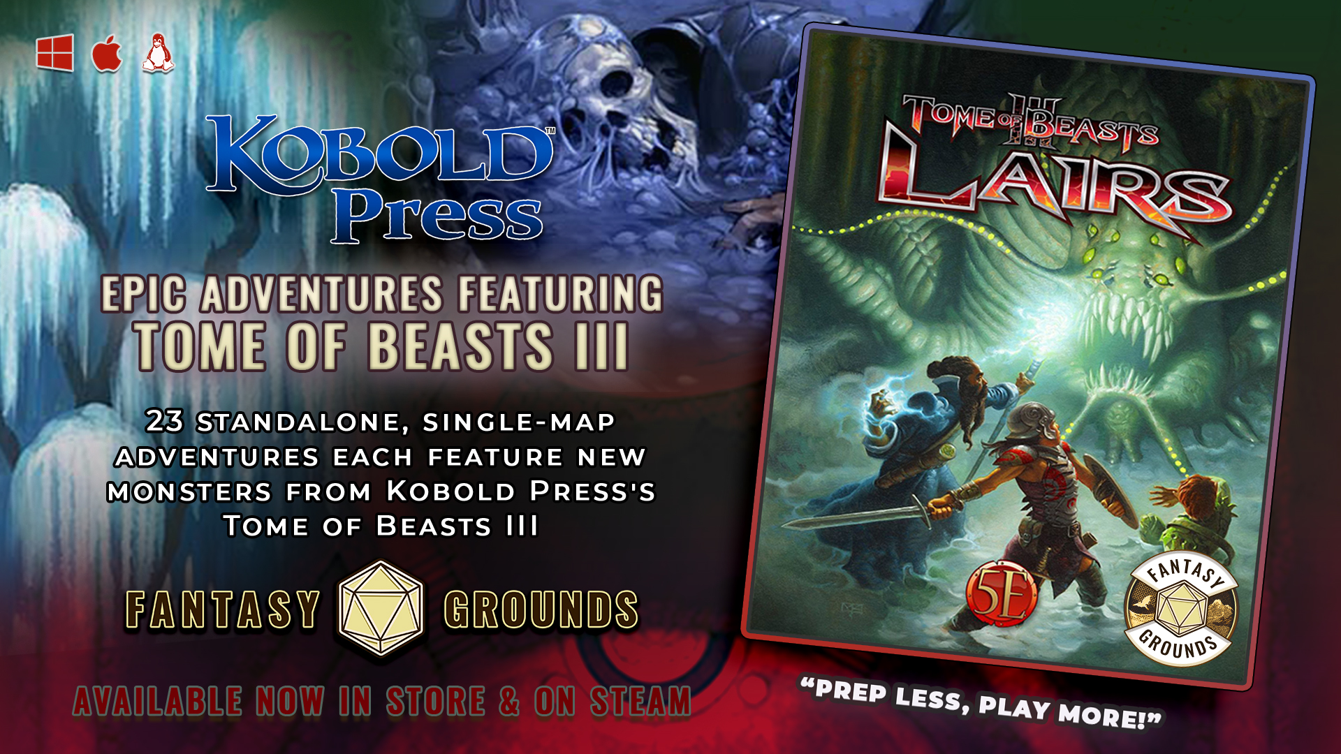 Tome of Beasts 3 for 5th Edition